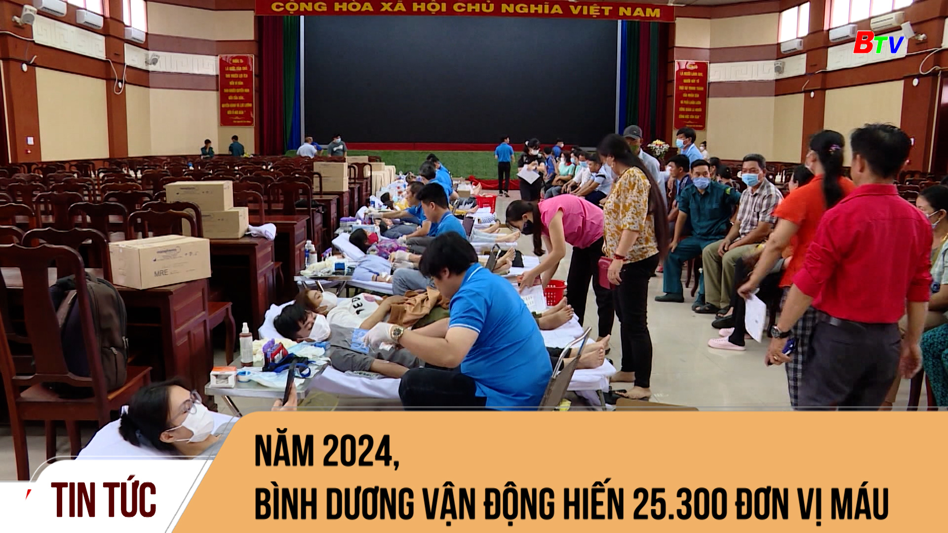 Năm 2024, Bình Dương vận động hiến 25.300 đơn vị máu